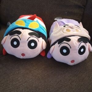 Crayon Shinchan Plush Toy Lot.